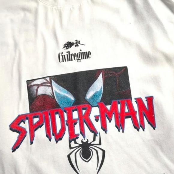 Civil Regime x Miles Morales Swinging Through Chaos Classic Oversized Tee - Picture 3 of 5